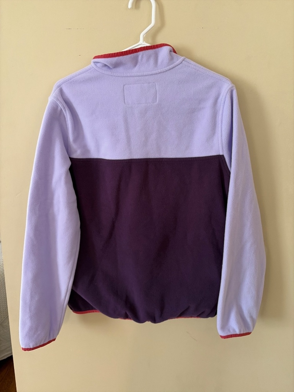 Quarter button fleece pullover - Picture 4 of 4